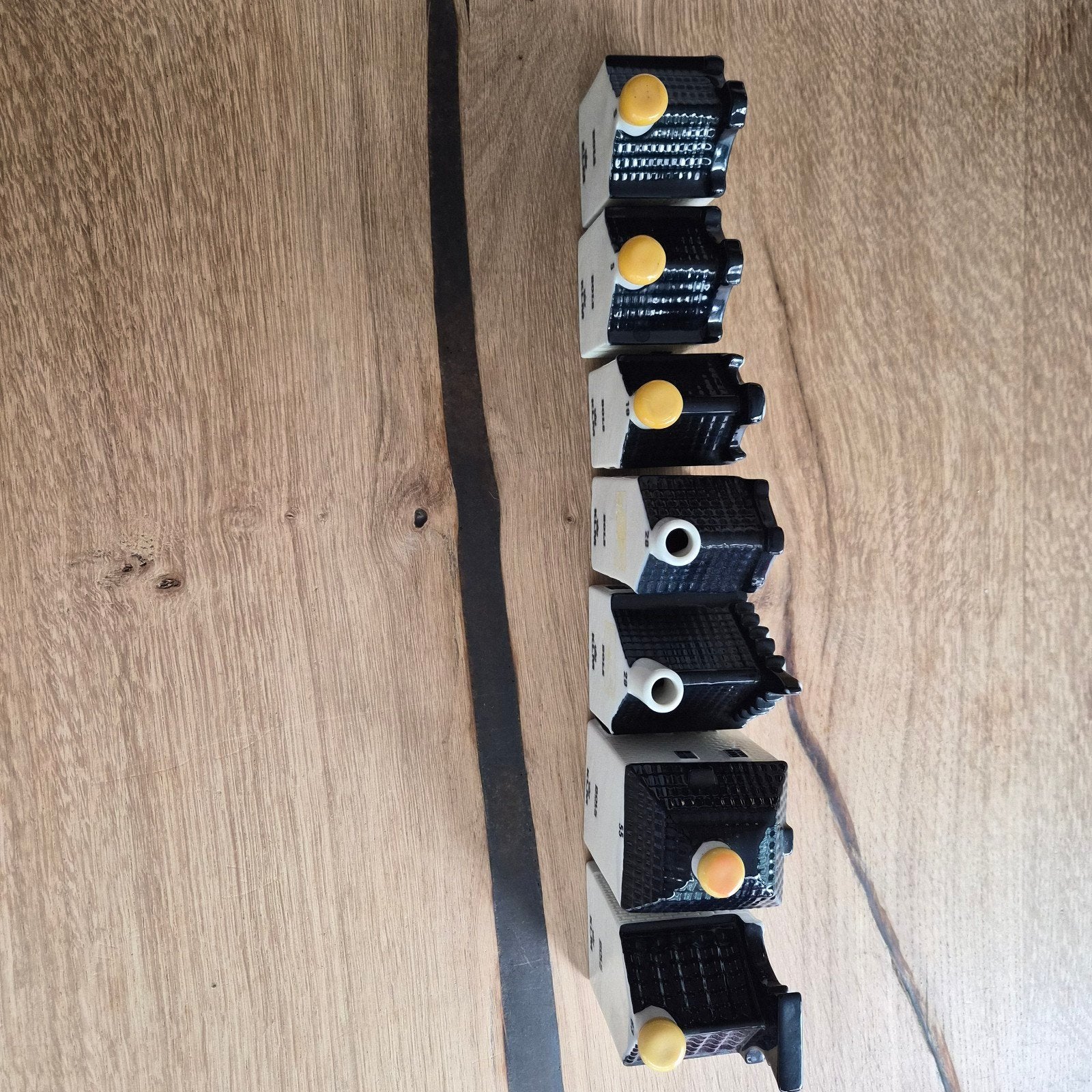KLM huisjes Bols - Set van 7, Verzamelen, KLM Huisjes, Ophalen of Verzenden, Gebruikt, 1 t/m 20, Gevuld