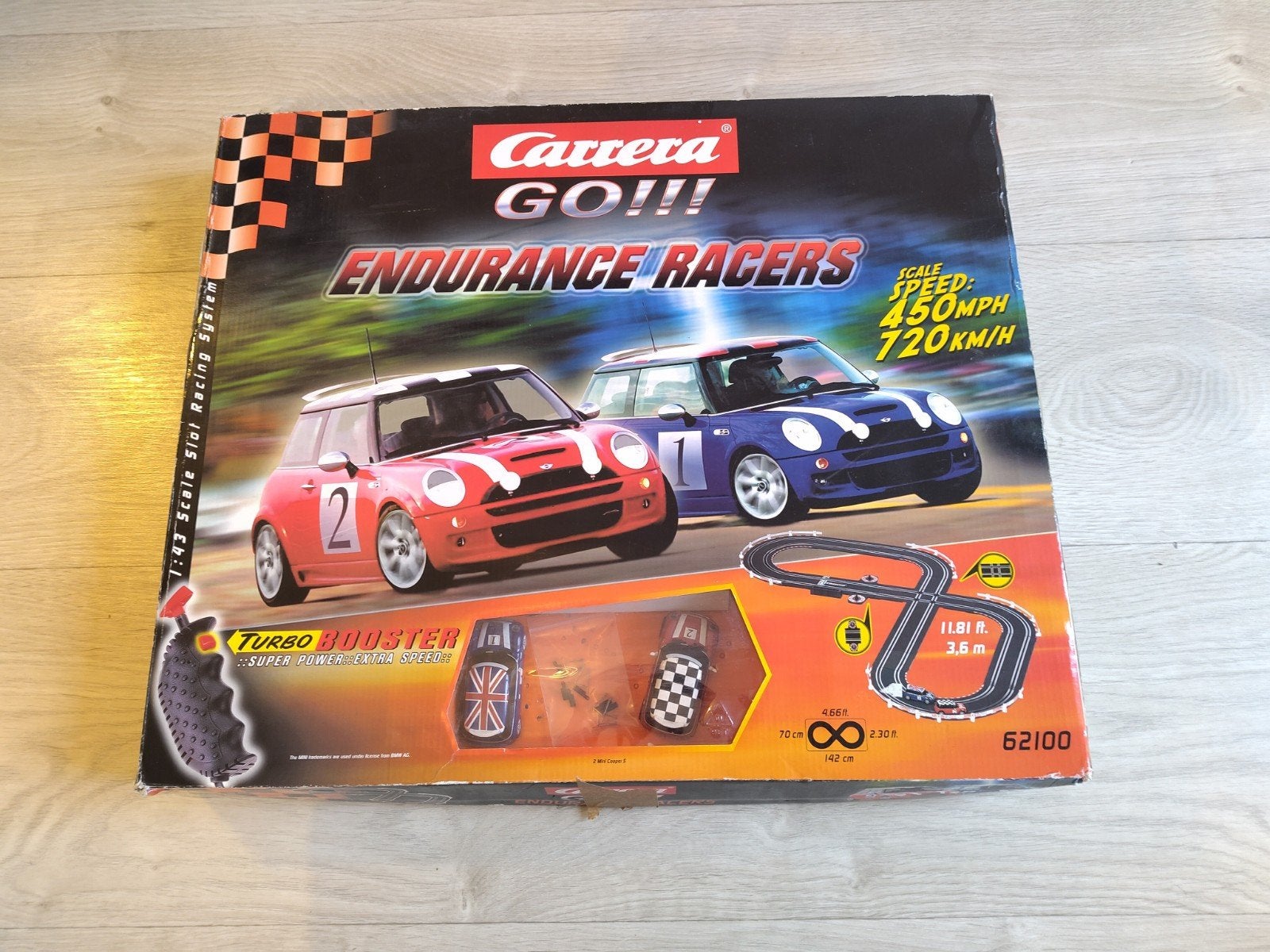Carrera Go Endurance racers racebaan., Ophalen of Verzenden, Gebruikt, Elektrisch, Carrera
