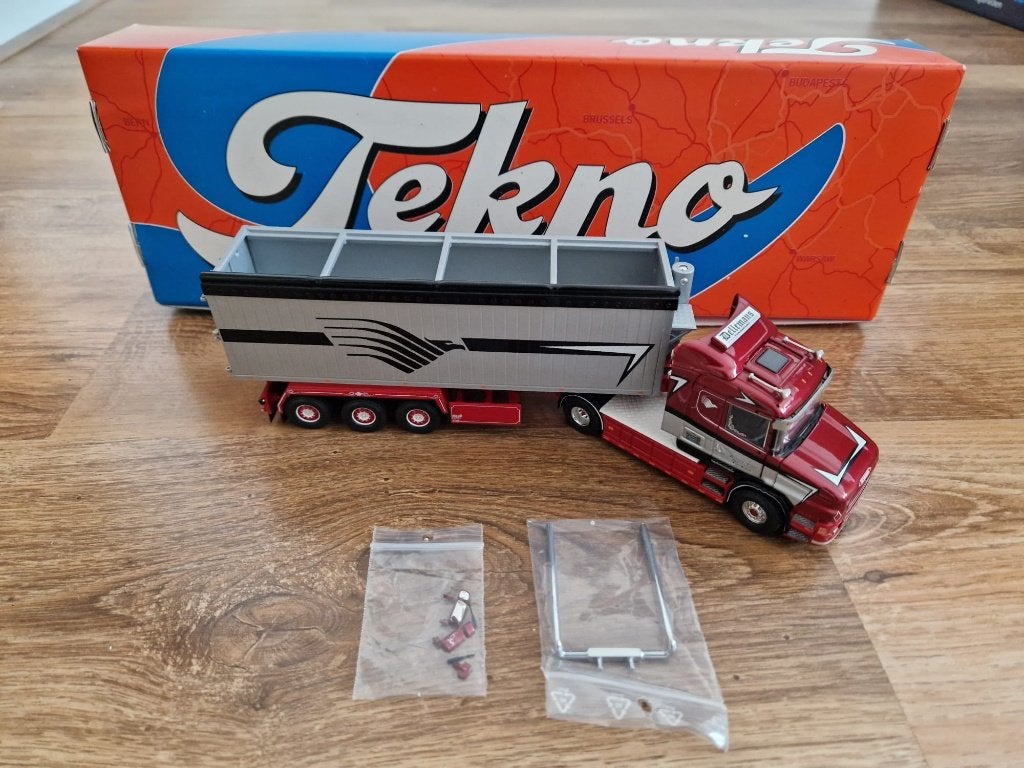 Tekno Scania 5514 Dellemans 1:50, V8power, Nieuw, Tekno, Bus of Vrachtwagen