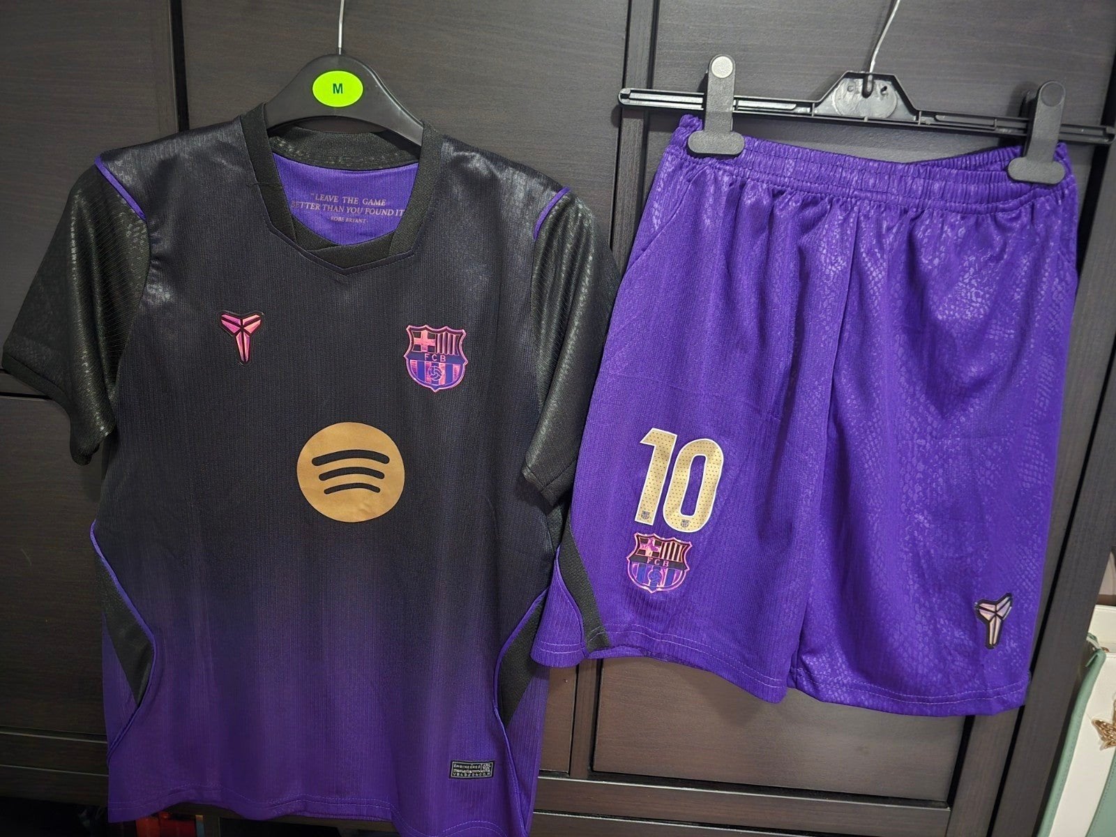 Barcelona kids set paars, Maat XS of kleiner, Ophalen of Verzenden