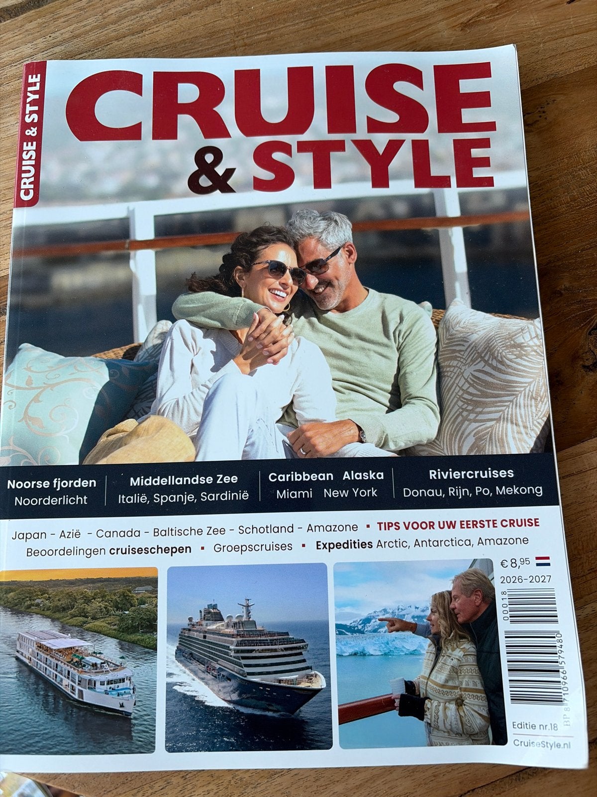 Cruise & Style Magazine Editie nr. 18 (2026-2027), Ophalen of Verzenden, Zo goed als nieuw, Overige typen