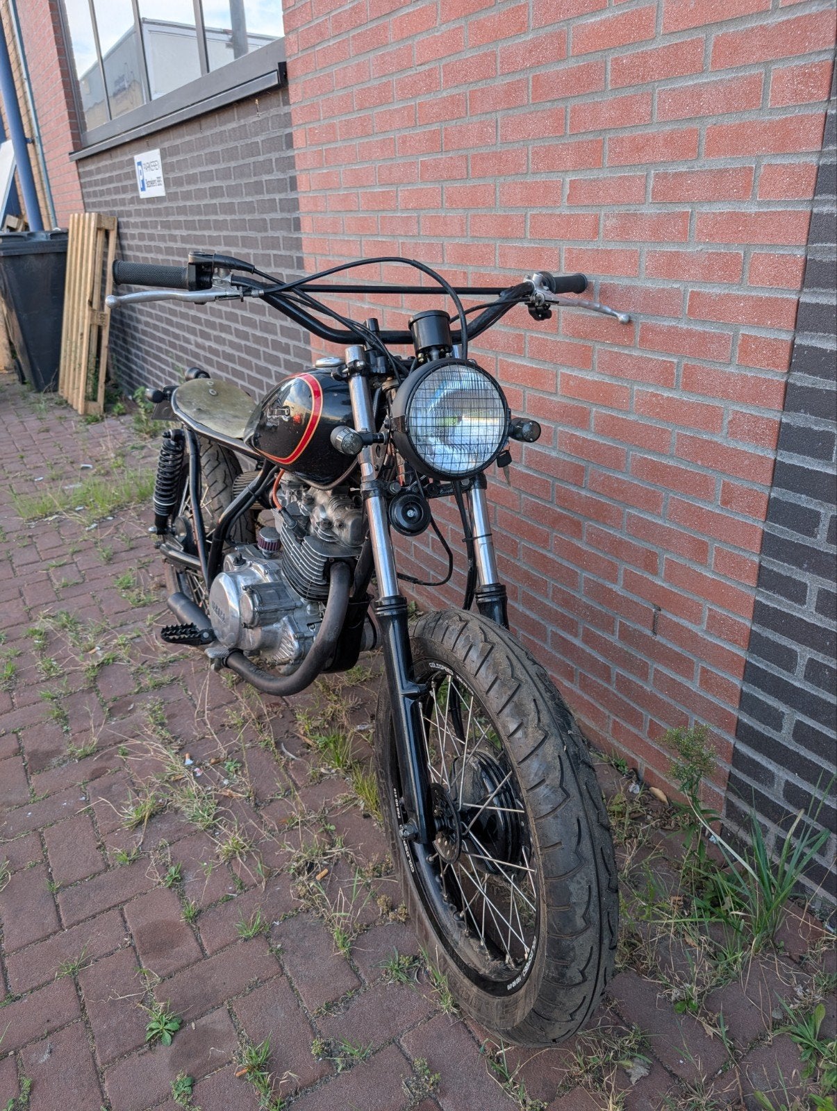 Yamaha SR250 Street Tracker 1981 - Hobbyproject, Gebruikt, Particulier, Overig, Handgeschakeld