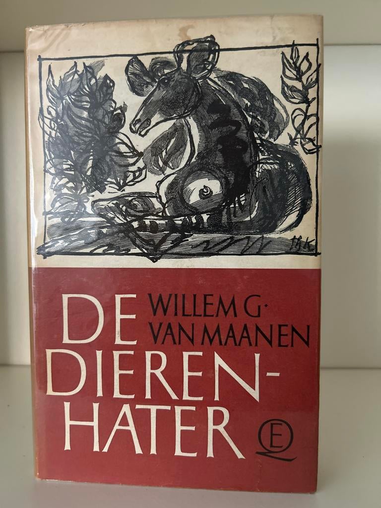 De Dierenhater - Willem G. van Maanen - Eerste Druk 1960, Boeken, Ophalen of Verzenden, Gelezen, Nederland