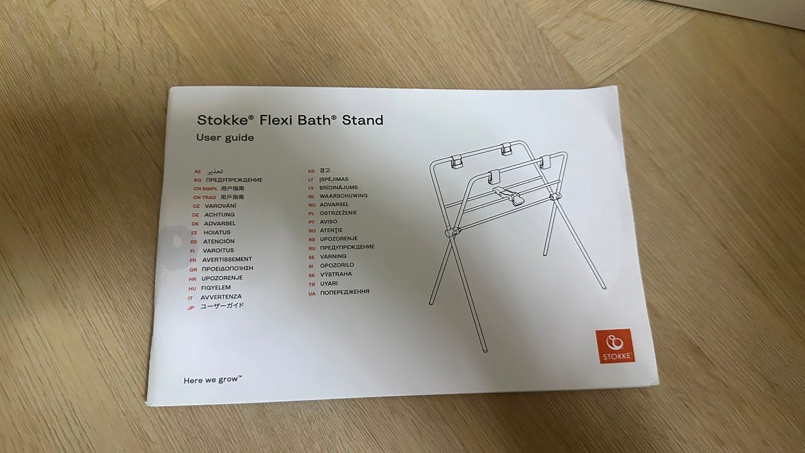Stokke Flexi Bath Stand - nieuw!, Kinderen en Baby's, Overige typen, Zo goed als nieuw, Standaard, Ophalen
