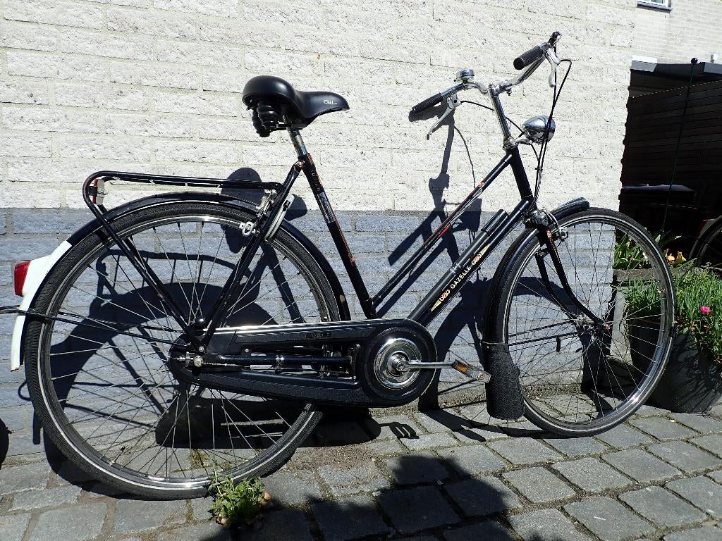 Damesfiets Gazelle Solide (frame 56 cm, wiel 28 inch), Ophalen, Versnellingen, Gazelle, 53 tot 56 cm