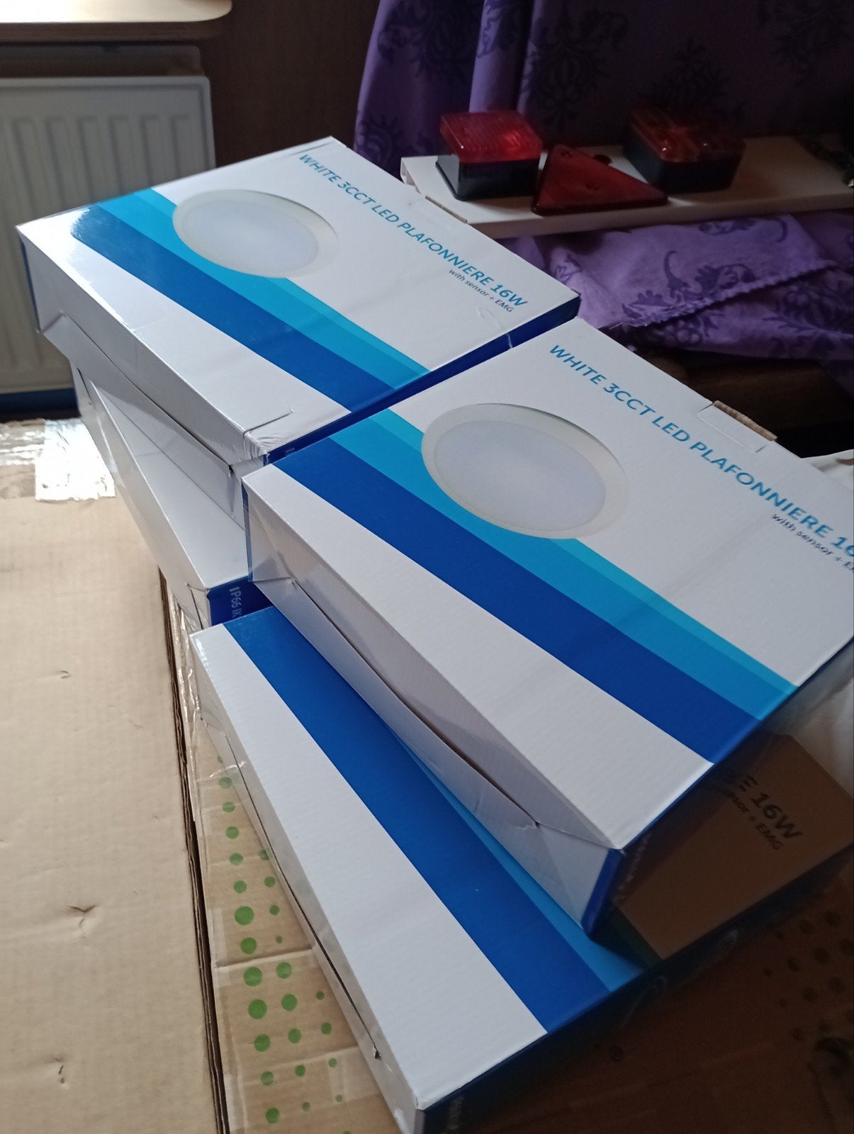 Plafonnières hufterproof, Ophalen of Verzenden, Nieuw