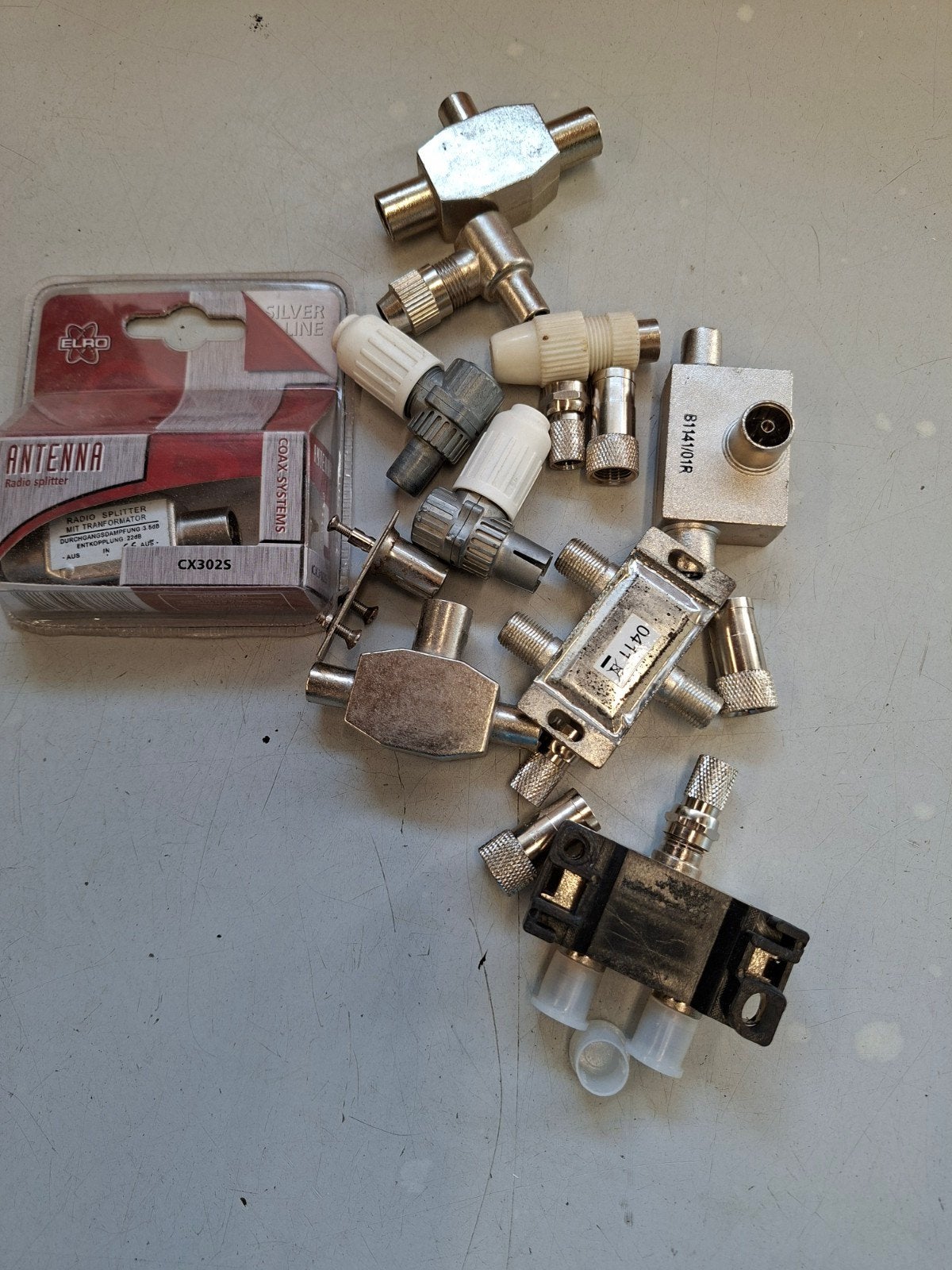 Diverse Splitters - Nieuw en Gebruikt, Ophalen of Verzenden, Gebruikt, Minder dan 2 meter, Coaxiale kabel