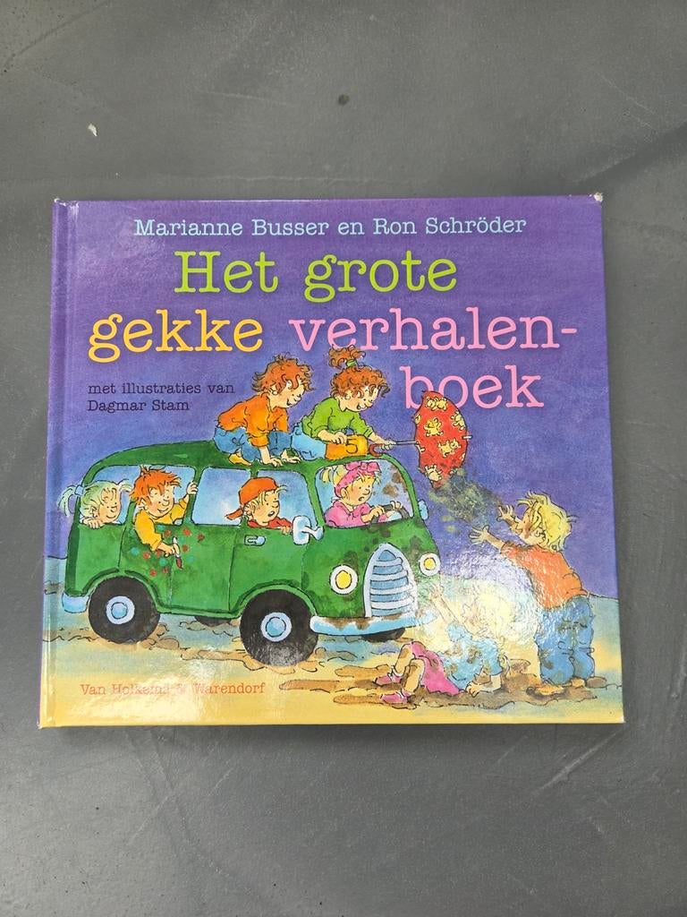 Ron Schröder - Het grote gekke verhalenboek, Gelezen, Fictie algemeen, Ron Schröder; Marianne Busser, Ophalen of Verzenden