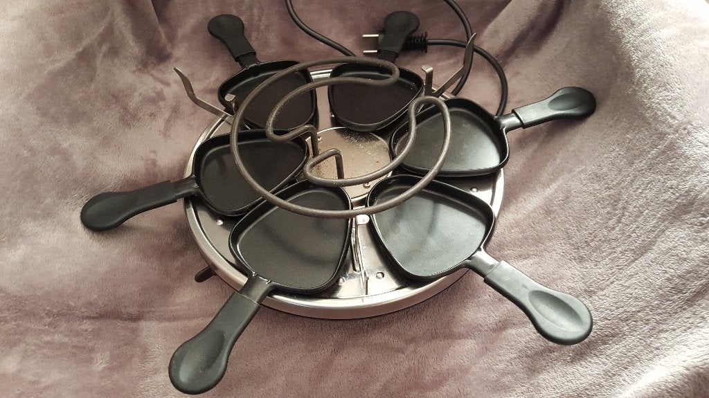 Philips Luna Raclette, grill, raclettegrill. S3, Tweedehands verkoop, Tweedehands verkoop, Ophalen of Verzenden, Geen@idee.nl