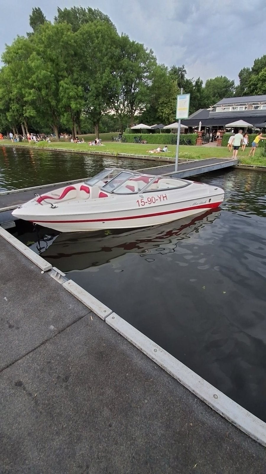 Mariah sx18, Ophalen, Zo goed als nieuw, Motorboot