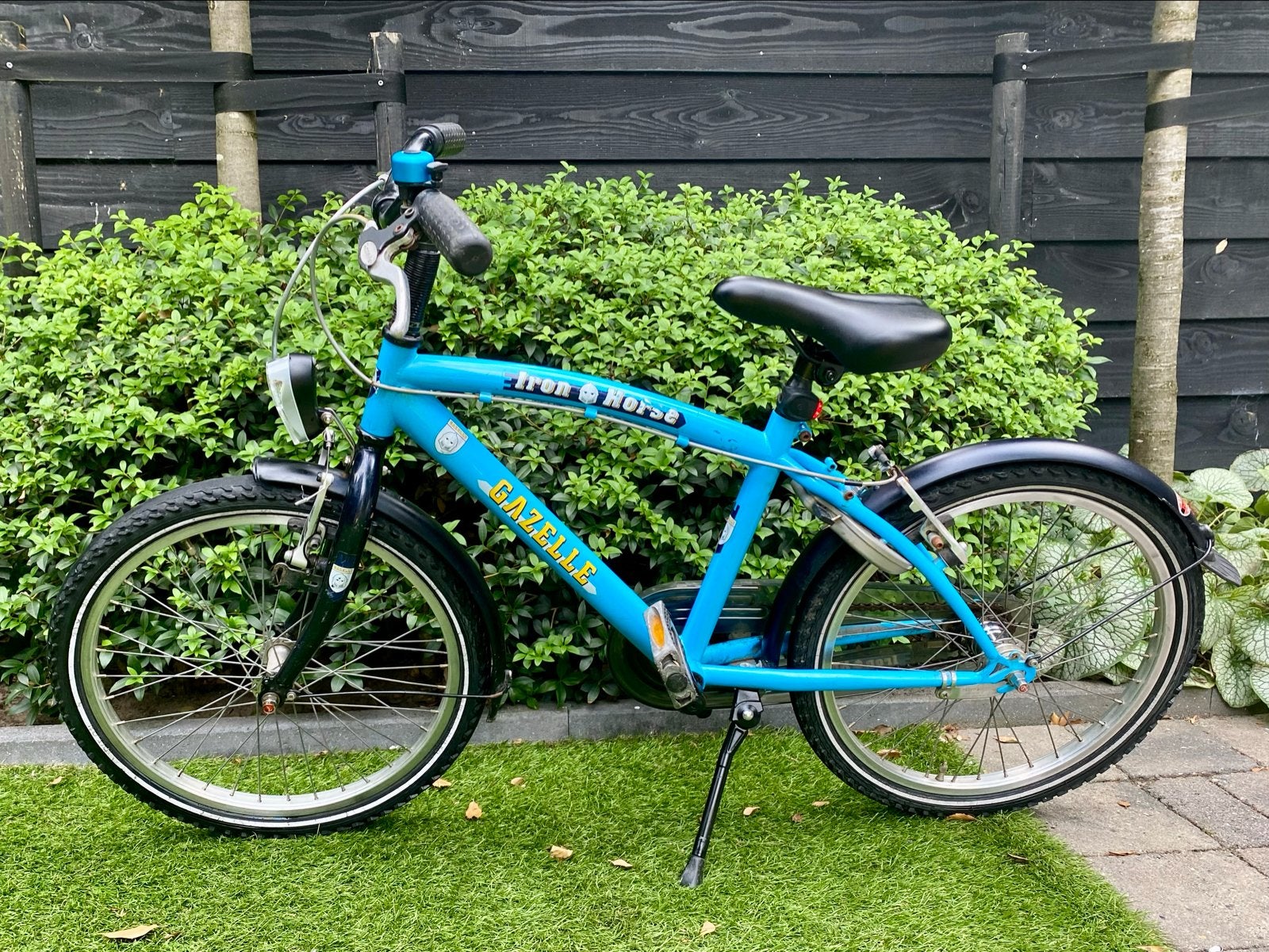 Gazelle Iron Horse 20 inch, Fietsen en Brommers, Fietsen | Kinderfietsjes, Ophalen, Gebruikt, Velgrem, 20 inch of meer