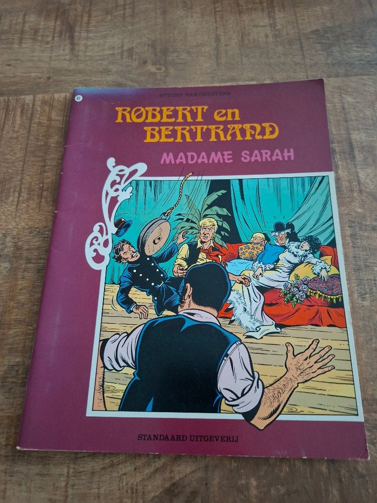 Robert en Bertrand 69 – Madame Sarah, Eén stripboek, Ophalen of Verzenden, Zo goed als nieuw