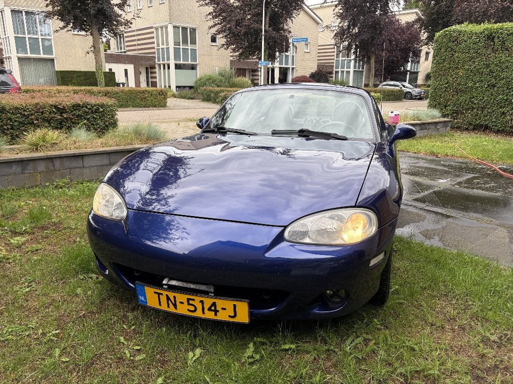 Mazda MX5 NBFL Silver Blues edition  / projectauto (rijdend), Auto's, Mazda, Particulier, MX-5, ABS, Airbags, Airconditioning