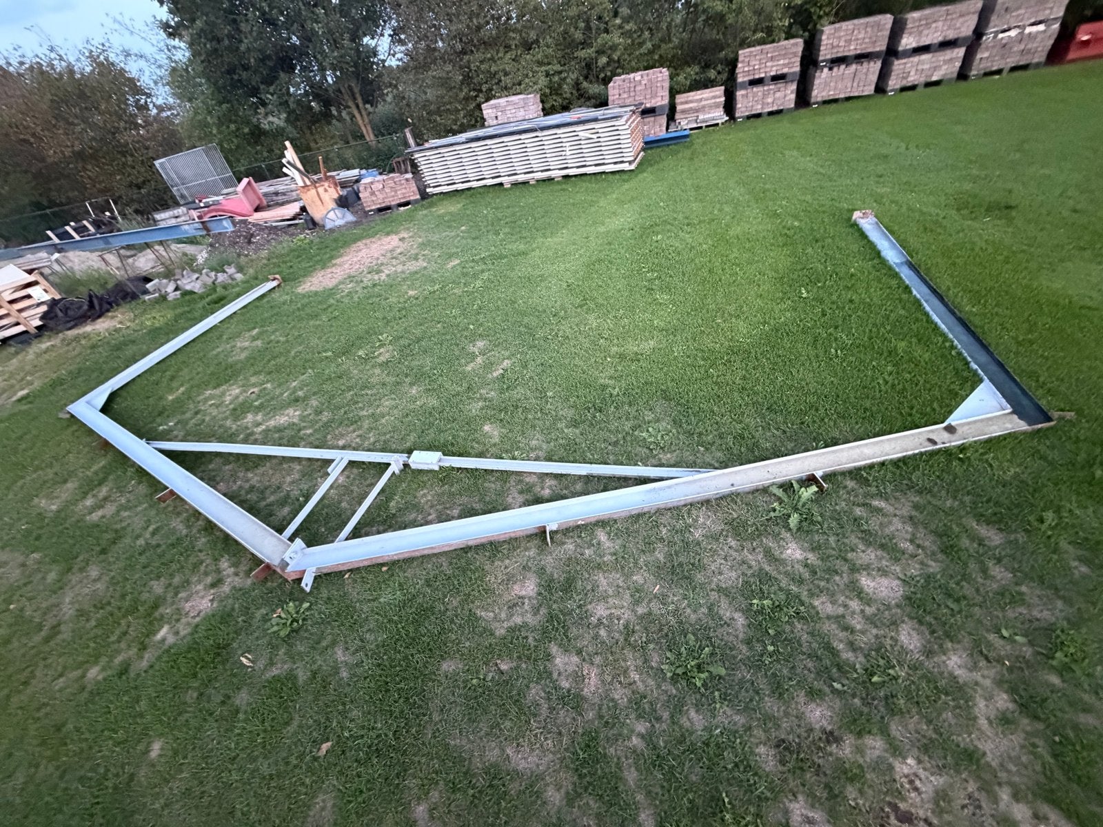 Stalen spant - Robuust en veelzijdig, Doe-het-zelf en Verbouw, Ophalen, Gebruikt, IJzer