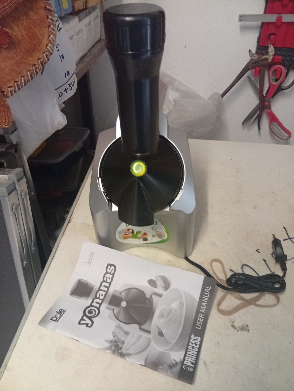 Yonanas Dole Princess IJsmachine - Maak gezond ijs!, Ophalen of Verzenden, Zo goed als nieuw