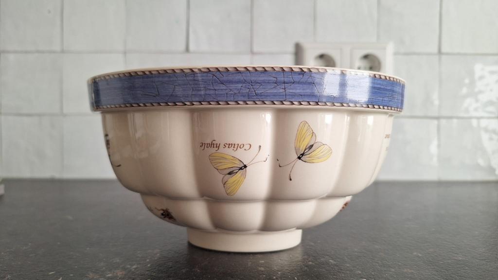 Wedgwood Sarah's Garden puddingvorm zgan, Gebruikt, Overige typen, Ophalen of Verzenden, Wedgwood