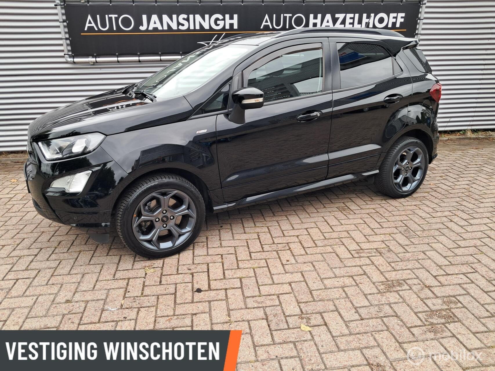 Ford EcoSport 1.0 EcoBoost ST-Line Automaat!, Auto's, 125 pk, Gebruikt, Ecosport, Zwart