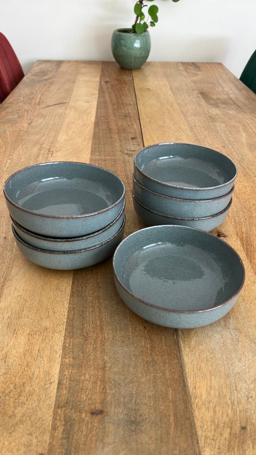 Schaaltjes Siaki blauw grijs, Ophalen, Overige stijlen, Porselein, Schaal of Schalen