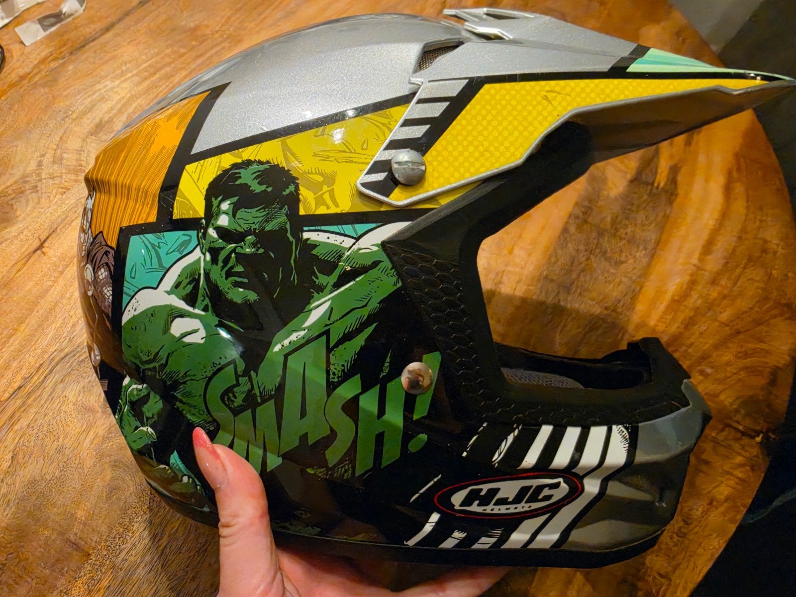 crosshelm, M, Kinderen, Offroadhelm, HJC