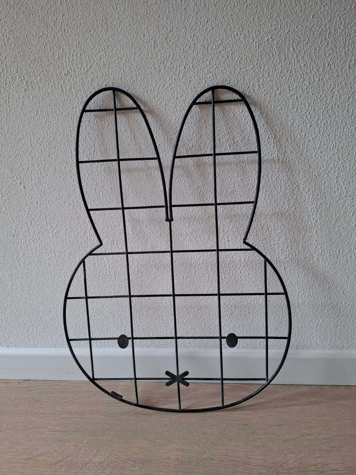 Nijntje memobord/ wanddecoratie metaal zwart - wandrek, Ophalen, Metaal, Zwart, Decoratieobject
