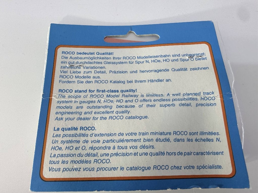 Roco 40244 - H0 Fleischmann haakkoppelingen, Gelijkstroom, Overige typen, Ophalen of Verzenden, Zo goed als nieuw