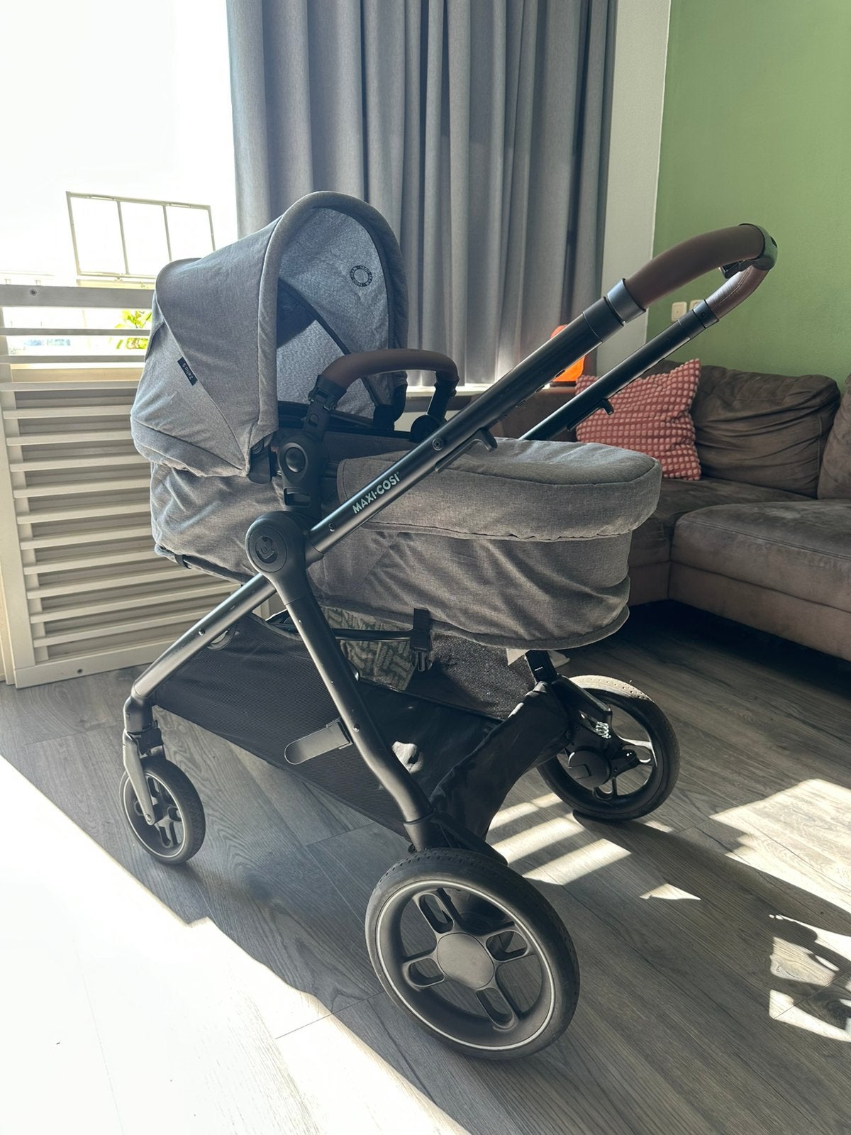 Maxi Cosi Zelia S 2 in 1 kinderwagen en buggy, Ophalen, Zo goed als nieuw, Combiwagen, Met reiswieg