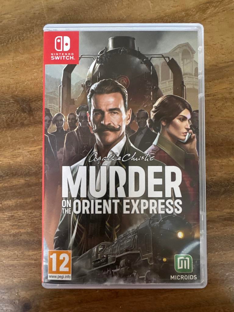 Agatha Christie Murder on the Orient Express Nintendo Switch, Avontuur en Actie, Gebruikt, 1 speler, Ophalen of Verzenden