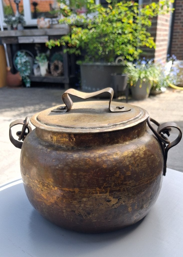 Antieke ketel, Ophalen of Verzenden, Koper