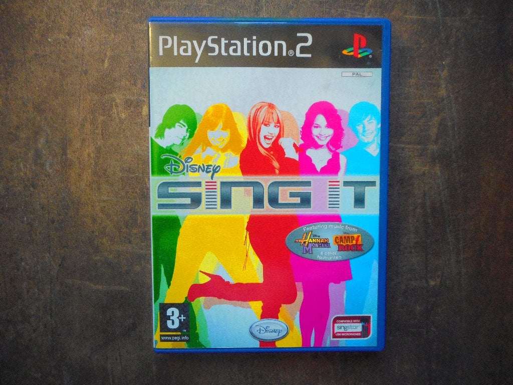 Sing It Disney Hannah Montana voor PS2 (zie foto's), Muziek, Gebruikt, Ophalen of Verzenden, 3 spelers of meer