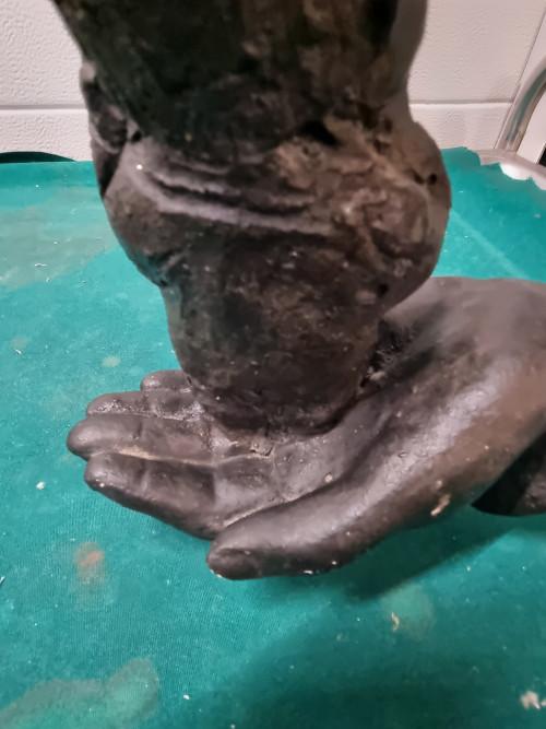 beeld kunstwerk kind op hand geert kunen, Verzamelen, Ophalen of Verzenden
