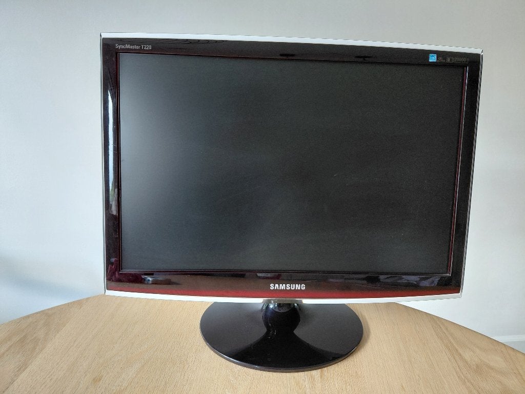 Samsung monitor SyncMaster T220, Gebruikt, Full HD, Ophalen of Verzenden, Overige typen
