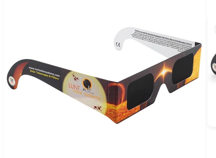 Solar Eclipse Bril, Sieraden, Tassen en Uiterlijk, Zonnebrillen en Brillen | Heren, Ophalen, Zo goed als nieuw, Bril, Overige merken