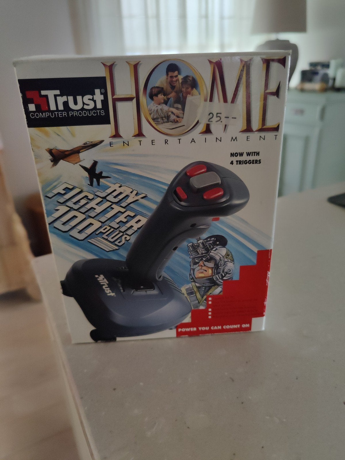 Trust Joy Fighter 100 Plus Joystick - Nieuw in doos, Ophalen of Verzenden, Nieuw, Trust