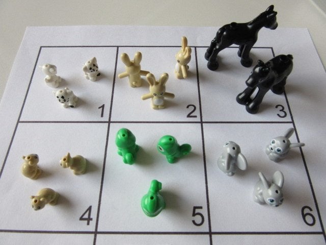 L293 LEGO DIEREN KAMELEON VEULEN HAAS HAMSTER KONIJN HOND, Dalwagen 45b, 6669 CB Dodewaard, Lego, Nieuw, Ophalen of Verzenden