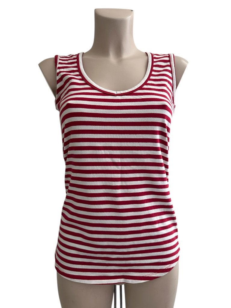 Bellamy top S, Kleding | Dames, Ophalen of Verzenden, Zo goed als nieuw, Zonder mouw, Rood