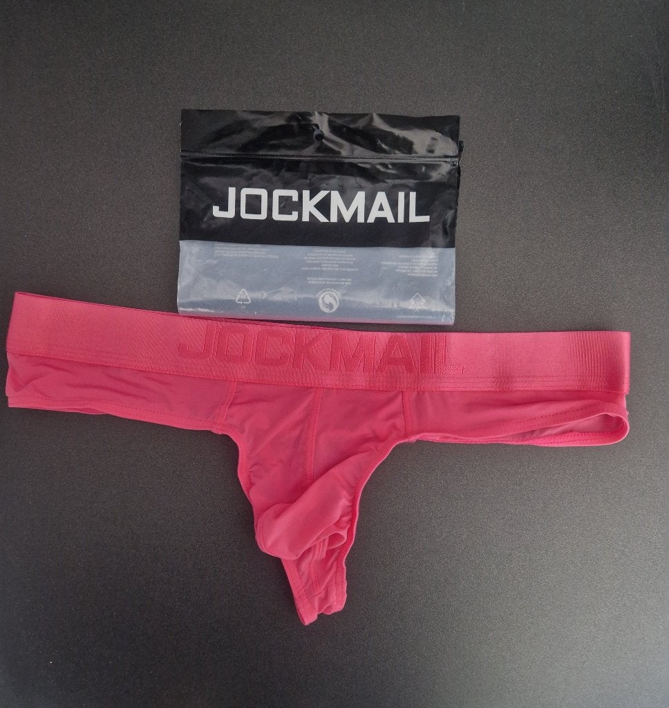 Jockmail Thongs Maat-M, Kleding | Heren, Ondergoed, Ophalen of Verzenden, Zwart, Boxer