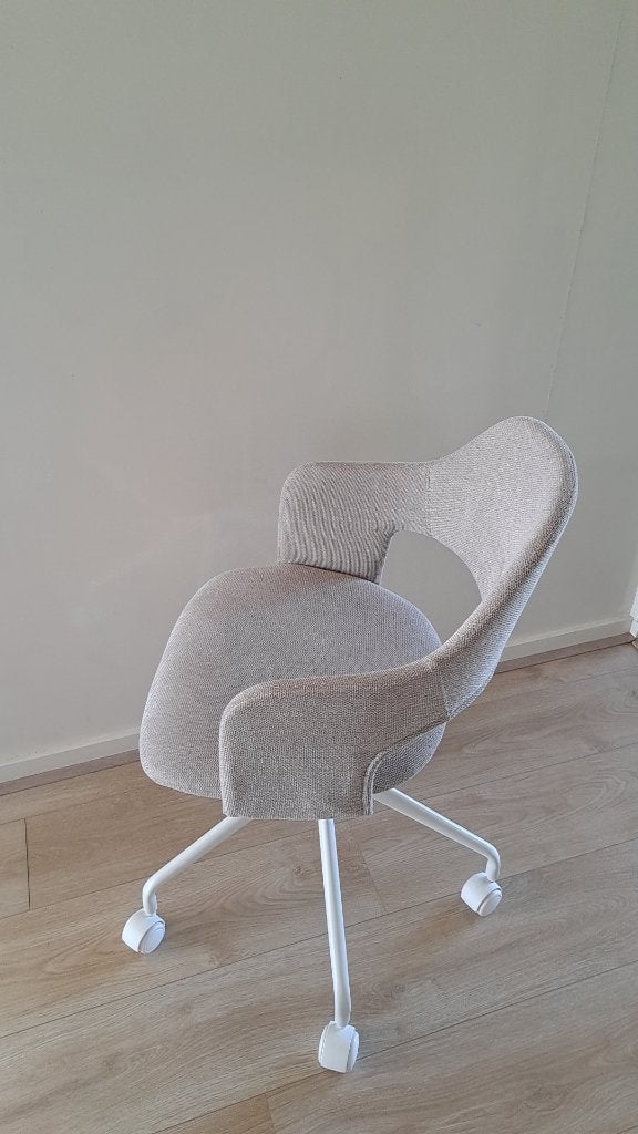 Bureaustoel Jysk, Ophalen, Zo goed als nieuw, Beige, Bureaustoel