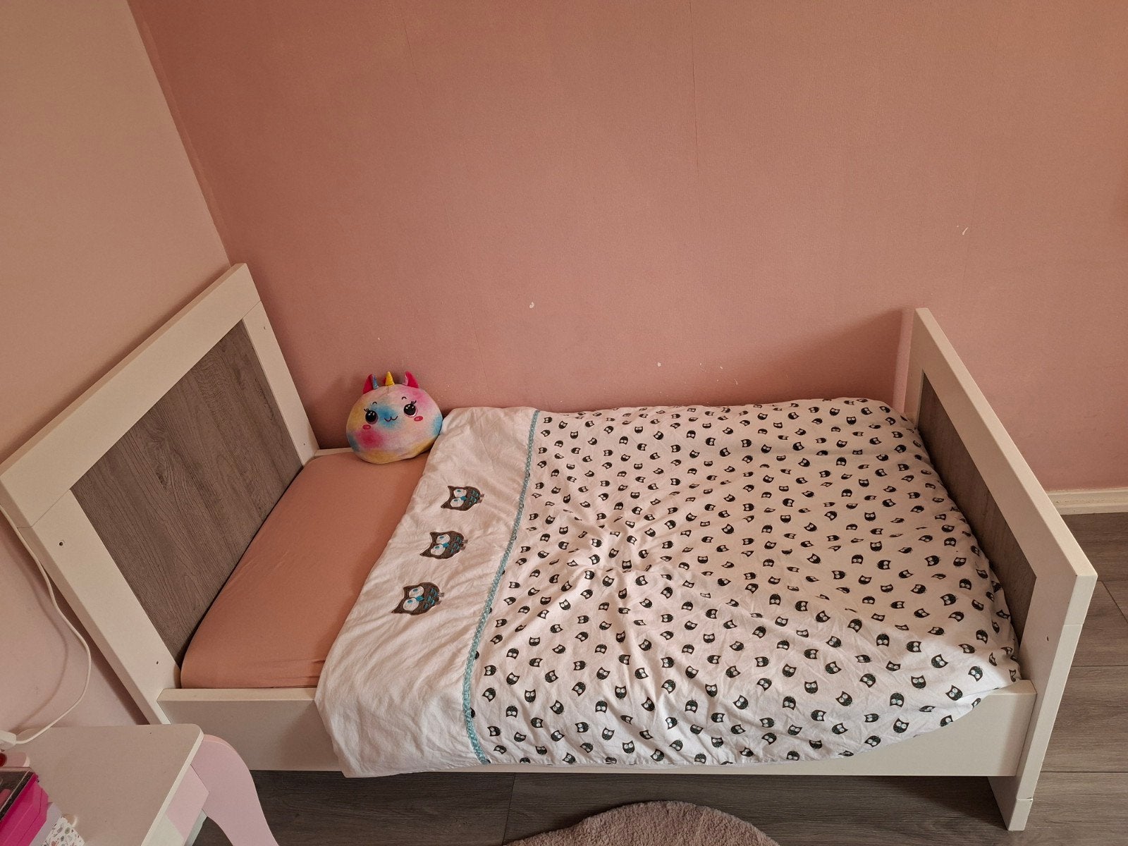 Peuterbed / Ledikant  meegroei- Perfecte staat, incl. matras, 70 tot 85 cm, 140 tot 160 cm, Zo goed als nieuw, Ophalen