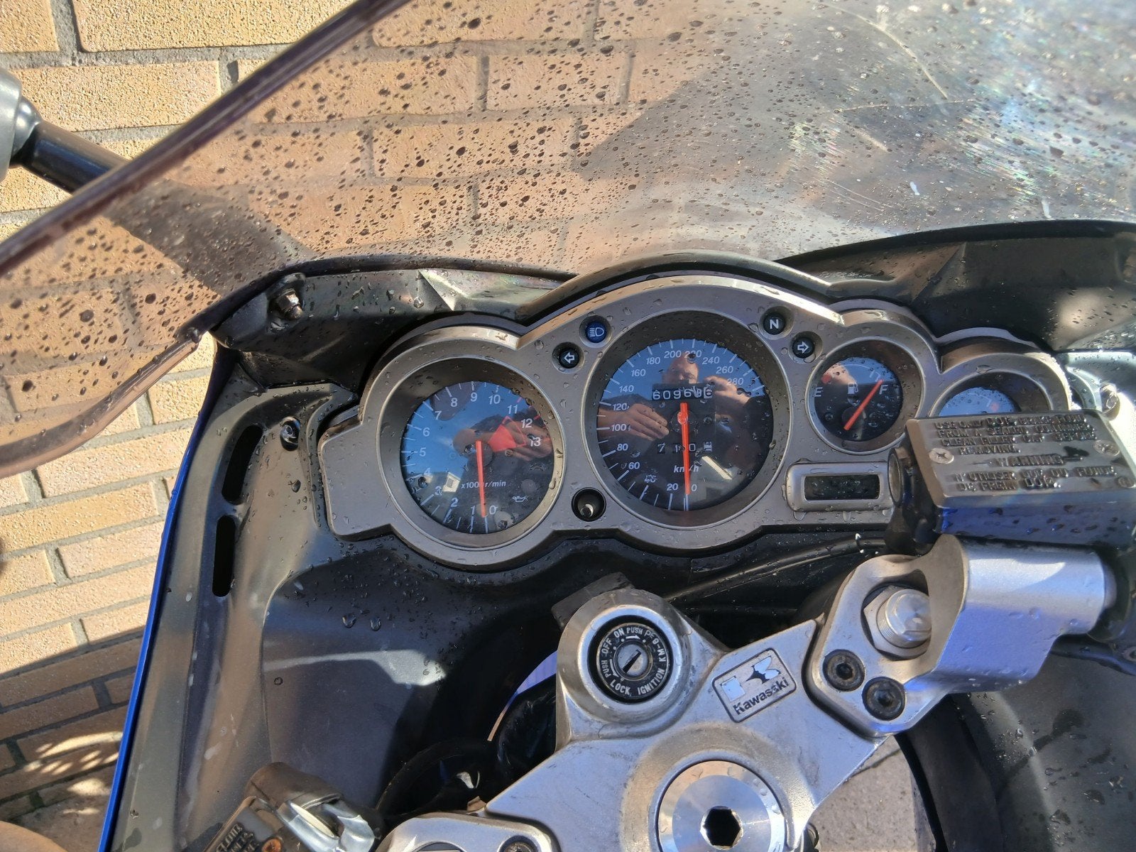 Kawasaki ZZR 1200 uit 2003 met 61.000 km, Motoren, 4 cilinders, Gebruikt, Particulier, Meer dan 35 kW