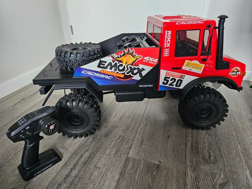 Cross RC EMO XX Crawler 1/6 RTR Brushless Rally Unimog, Auto offroad, Nieuw, Overige schalen, Ophalen