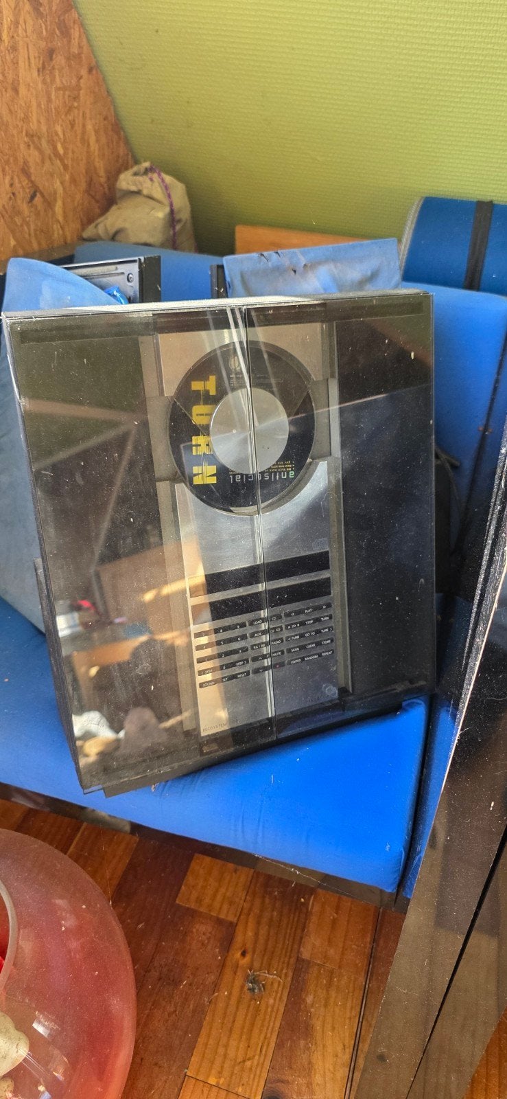 Vintage Bang & Olufsen BeoCenter 2200 met speakers, Cassettedeck, Gebruikt, Bang & Olufsen, Losse componenten