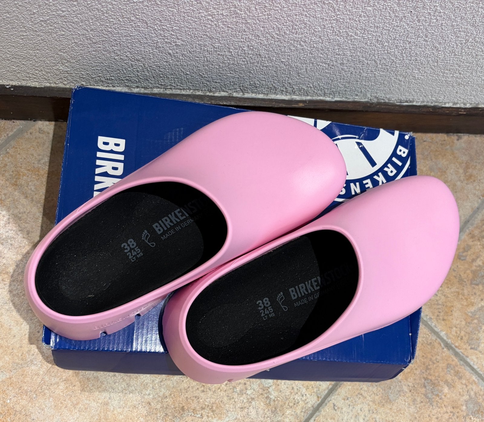 Super Birki 2.0 fondant pink mt 38, Ophalen, Zo goed als nieuw, Werkschoenen