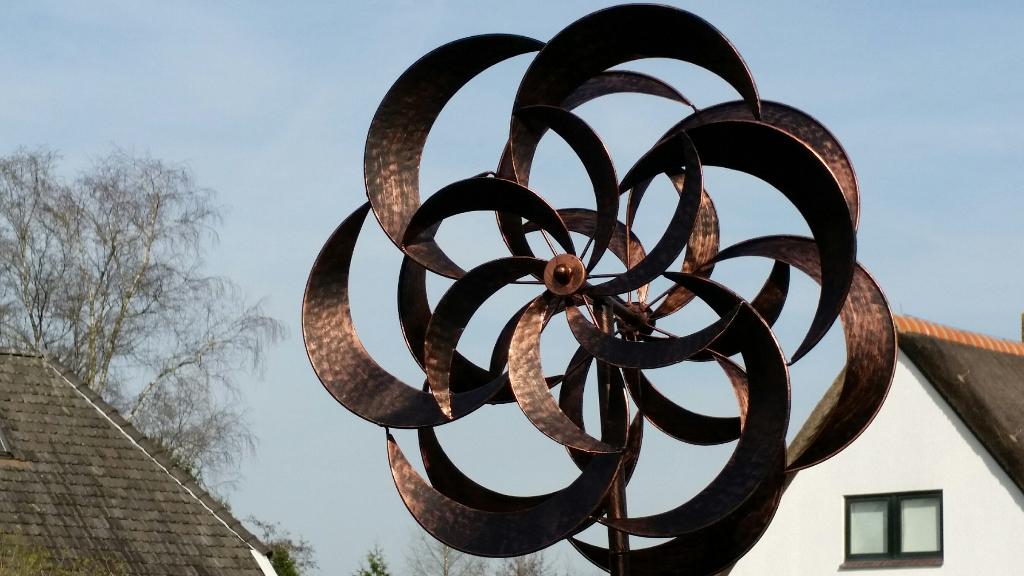 Windmolen / BLOEM / windspinner, Tuin en Terras, Windwijzers en Windmolens, Huis en tuin decoratie Marie, Nieuw, Info@huisentuindecoratiemarie.nl