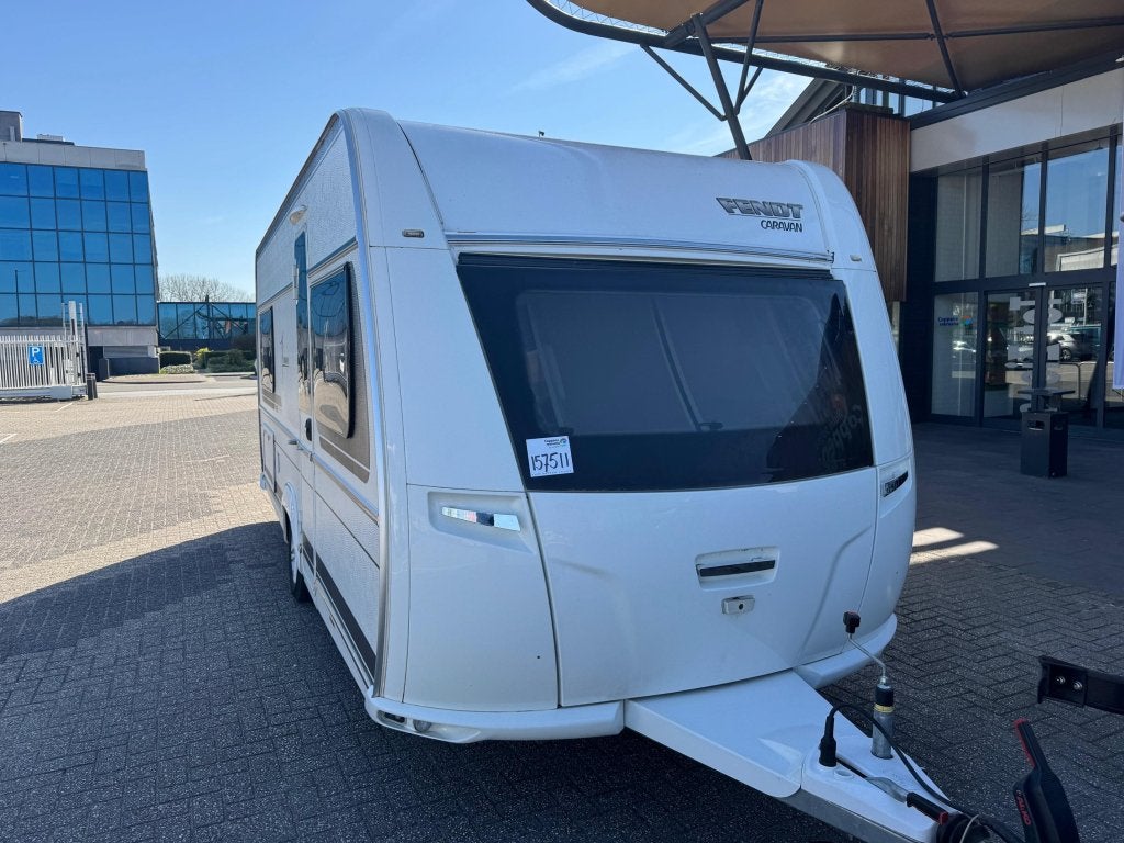 Fendt Tendenza 495 SFR 2019 MOVER + AIRCO!!!, Caravans en Kamperen, Standaardzit, Overige typen, Schokbreker, Bedrijf