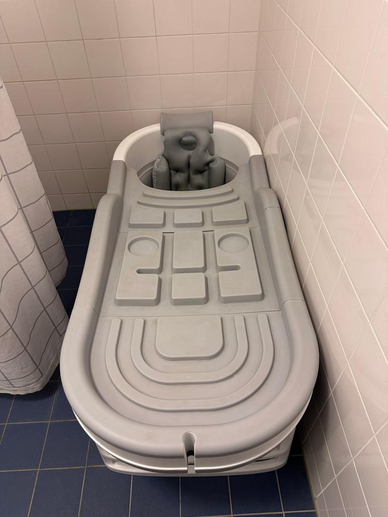 Hellobath XL opvouwbaar ligbad - 148 cm lang, Huis en Inrichting, Ophalen, Zo goed als nieuw