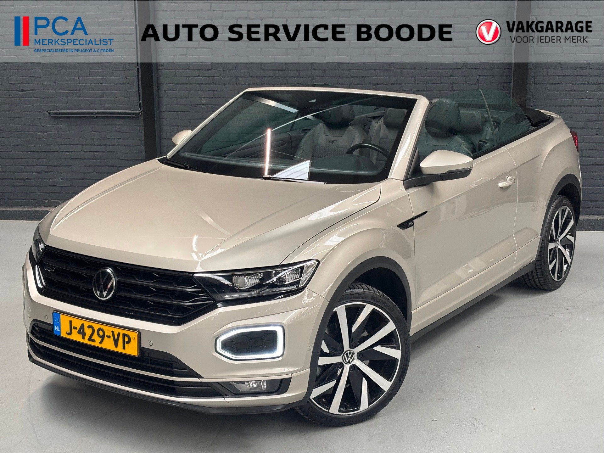 Volkswagen T-Roc Cabrio 1.5 TSI (150 PK) R-Line automaat - v, Auto's, Volkswagen, Euro 6, Origineel Nederlands, Grijs, 750 kg