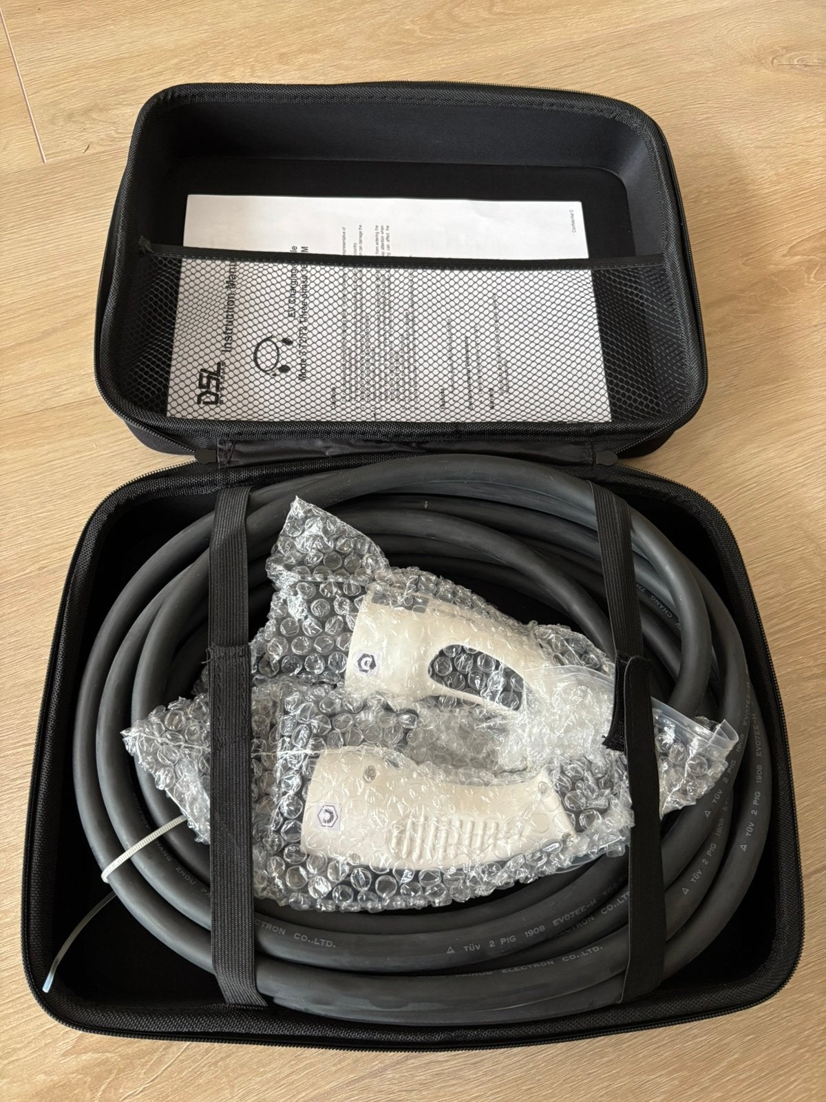 NIEUW - EV DSL laadkabel type 2 9m 16A 3 fase IP44, Ophalen of Verzenden, Zo goed als nieuw, Laadkabel