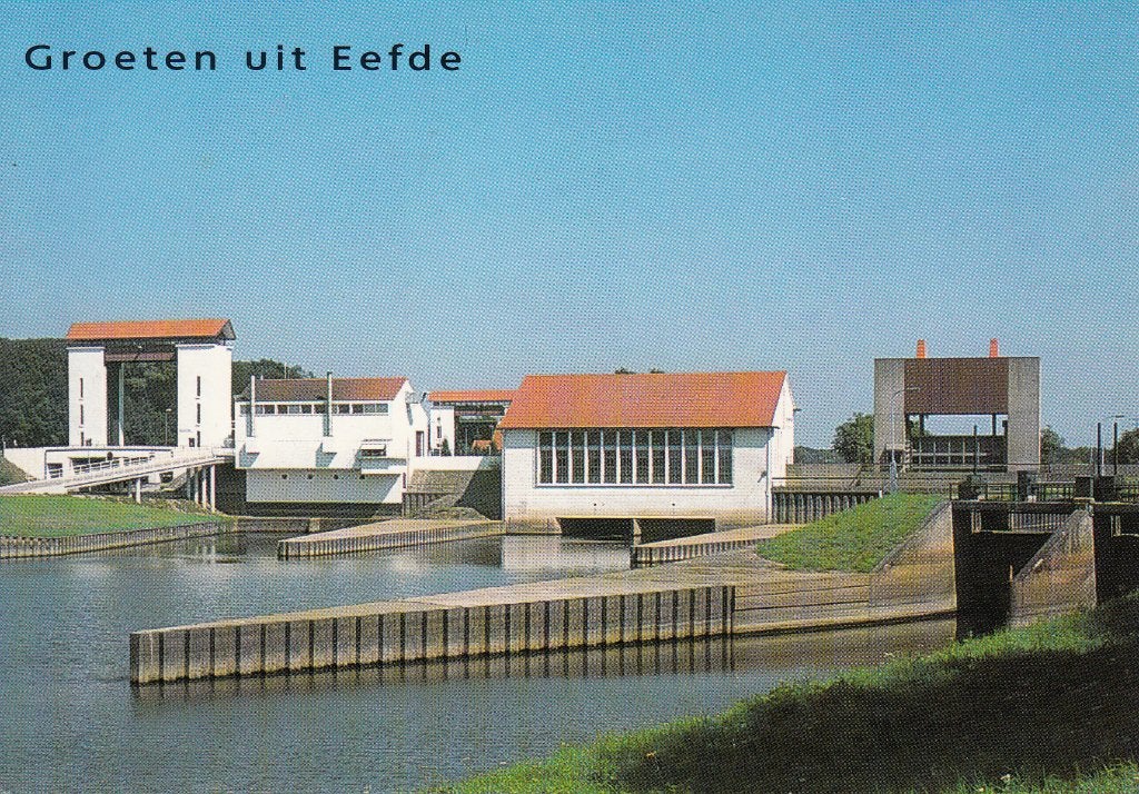 Eefde   -   de sluis                                  =0019=, Verzamelen, Ophalen of Verzenden, 1980 tot heden, Ongelopen, Gelderland