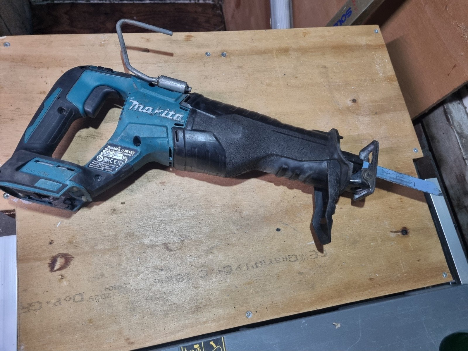 Makita HJR187 Reciprozaag 18V, Doe-het-zelf en Verbouw, 70 mm of meer, Ophalen of Verzenden, Zo goed als nieuw, Makita