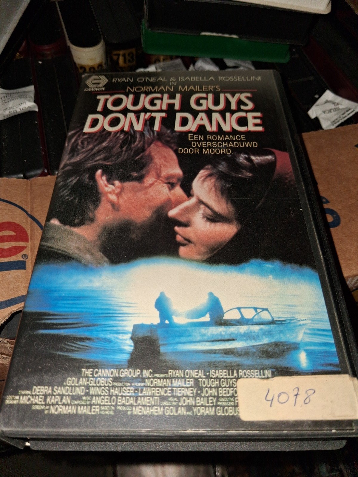 Vhs ex-rental  - Tough Guys Don't Dance, Alle leeftijden, Ophalen of Verzenden, Gebruikt, Komedie